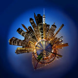 I♥NY | 011 Downtown NYC Skyline Silhouette