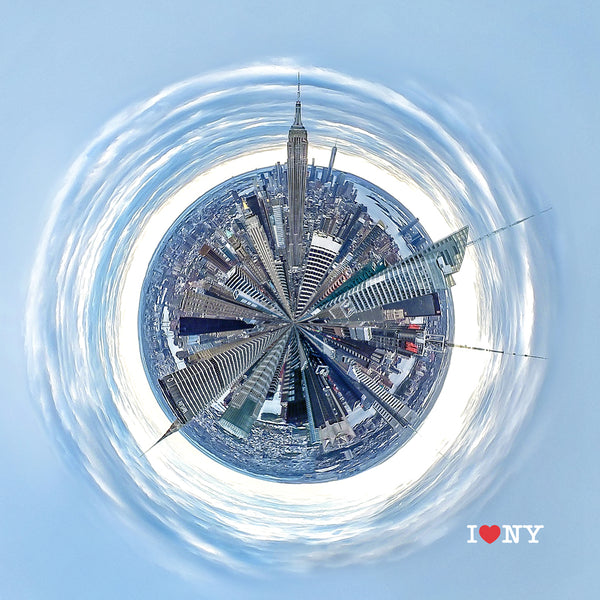 I♥NY | 004 Steel Blue NYC Skyscrapers