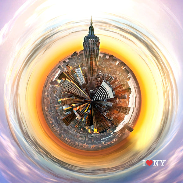 I♥NY | 007 Empire State NYC Sunset Skyline