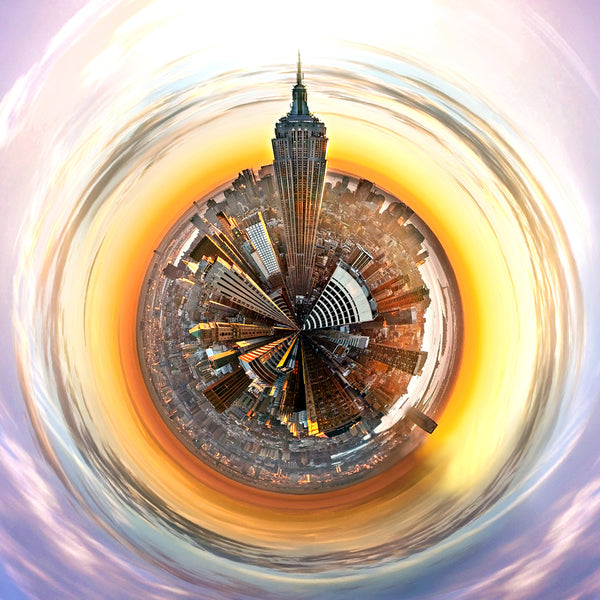I♥NY | 007 Empire State NYC Sunset Skyline