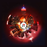 I♥NY | 008 Red-White-Blue Empire NY Cityscape