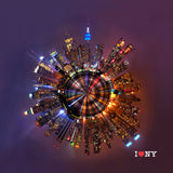 I♥NY | 009 Sweeping Skyline NYC Night Dazzle